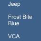 Preview: Jeep, Frost Bite Blue, VCA.